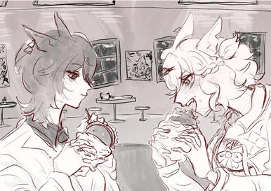 Tachyon and Pokke (Uma Musume)